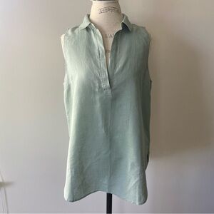 NWT J.Crew Sleeveless Popover Tunic Top